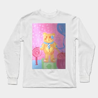 Kawaii Teddy Bear Long Sleeve T-Shirt